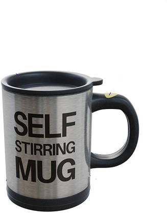 Modinity Automatic Stainless Coffee Mixing Cup Blender Self Stirring Stainless Steel Coffee Mug