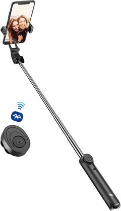 BotQ Wireless Remote selfie stick with Tripod Bluetooth Selfie Stick