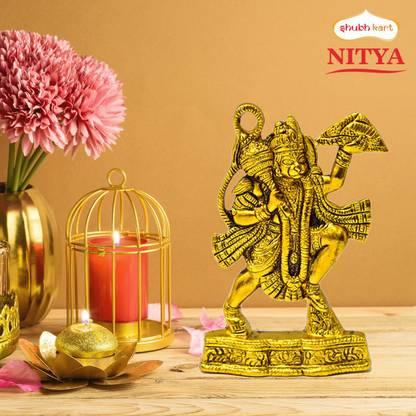 Shubhkart Nitya Lord Hanuman Murti Decorative Showpiece - 190 g Decorative Showpiece  -  17.4 cm