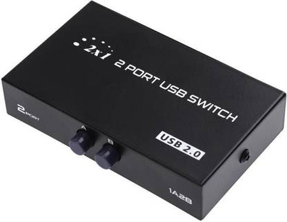 Etake 2 Port Printer Connecter 2 Pc to 1 printer Sharing Switcher Printer USB Hub 2.0 2 Port Usb Switch Printer USB Hub