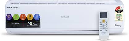 Croma 1 Ton 3 Star Split Inverter 4-in-1 Smart Convertible AC  - White