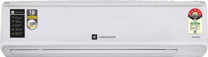 realme TechLife 4-in-1 Convertible 1.5 Ton 5 Star Split Inverter , AC  - White