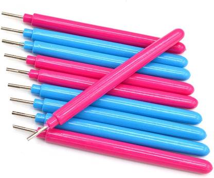 KNAFS 12 Pcs Paper Quilling Tools Slotted Kit Rolling Curling Quilling Needle Pen