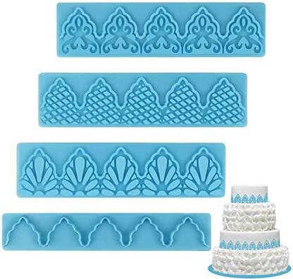 Bake N Crush Fondant Cutter Frill Ribbon Cake Border Embossor Cookie Press