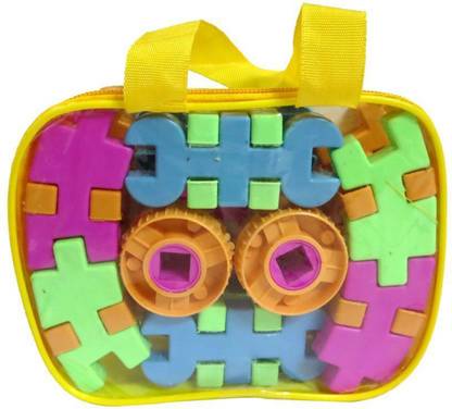 HP Toys Super Quality 32 Pieces,8 Activities Colorfull Blocks,intelligence Mind Sharpner