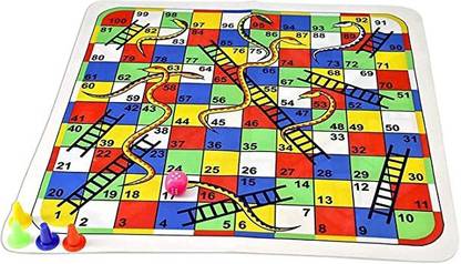 Dolphin52 SNAKE N LADDER, LUDO KING Party & Fun Board Game