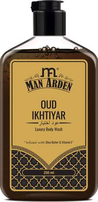Man Arden Oud Ikhtiyar Luxury Body Wash Infused With Shea Butter & Vitamin E