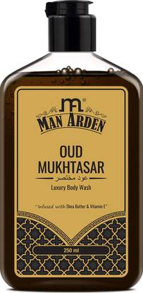 Man Arden Oud Mukhtasar Luxury Body Wash Infused With Shea Butter & Vitamin E