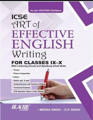 ICSE Art of Effective English Writing IX-X