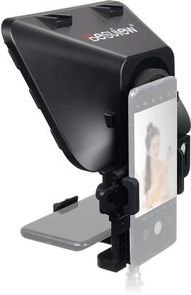 Desview T3 Teleprompter for Smartphone Tablet 11 inch DSLR Camera Portable Teleprompter Camera Rig