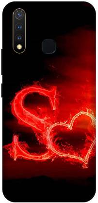 3D U PRINT Back Cover for VIVO Y19,VIVO 1915,PD1934F S letter,S name S word