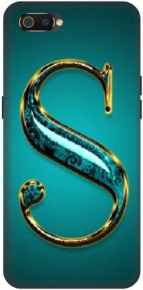 PHONE WALEY.COM Back Cover for Realme C2 , RMX1941 ,S letter,S name S word , Printed Back Cover