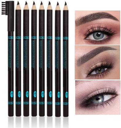 Latixmat Waterproof Smudge-Proof Brow Pencil with Brow Brush
