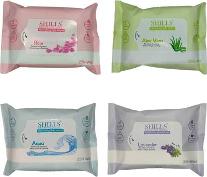 Shills Professional Refreshing Wet Wipes