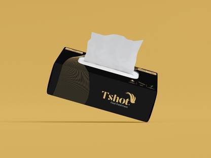 Tshot Soft Primium Face Tissue Paper Box 2 Ply 100 Pulls (Pack Of 1)