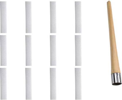 VDs Fish Scale Cricket Bat Grip With Free Wooden Cone|12 Fish Scale Grips|1 Cone||