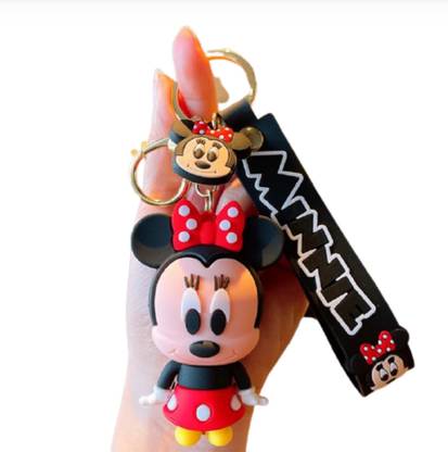 Augen Keychain-3D-MinnieMouse Key Chain