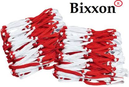 Bixxon Football Net 12 Ball Net ( Red & White, ) Football Net