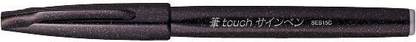 PENTEL Brush Sign Pen -Black Gel Pen