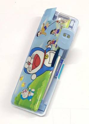 Rm Enterprises Doraemon Designer Art Plastic Pencil Box