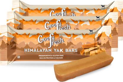 Goofy Tails Himalayan Yak Milk Dog Chew Churpi |1 X-Large Bar/ Pack - 105g Milk Dog Treat