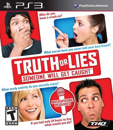 PS3 GAME CD Truth or Lies (PS3) Brand: THQ Platform : PlayStation 3 (1ST)