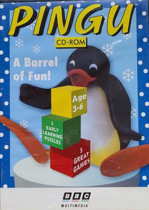 Pingu: a Barrel of Fun CD-ROM Rated: Everyone PC GAME CD (1ST)