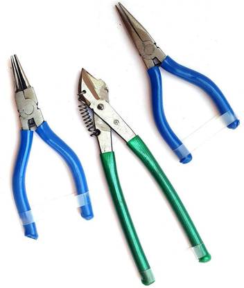 PILERMAN Silk Thread Jewellery Making Pliers Nose Round Nose and Cutter Round Nose Plier