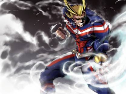 All Might My Hero Academia Anime Series Matte Finish Poster Paper Print