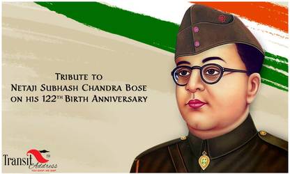 Subhash chandra Bose PhotoPaper Print Poster Photographic Paper