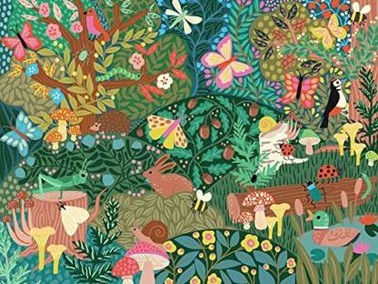CEACO Wild Whimsy - Woodland Whimsy - 550 Piece Jigsaw Puzzle