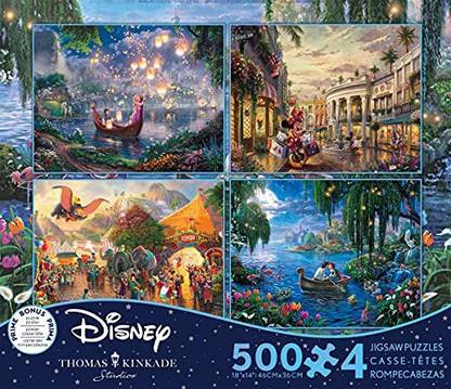 CEACO 4 in 1 Multipack - Thomas Kinkade - Disney Dreams Collection