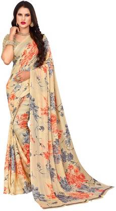 Sitanjali Bollywood Georgette Saree with Unstitched Blouse