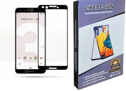 ASVALBUY Front and Back Screen Guard for Google Pixel 3, Pixel 3