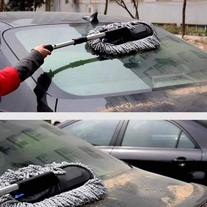 DN BROTHERS Car Cleaning Brush Mop Adjustable Car Duster wet/dry duster DN179 Wet and Dry Duster Set