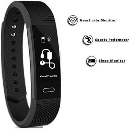 Bymaya Q4 | ID115 Pro Max Smart Watch For Boys&GirlsBlutoothBlack Only