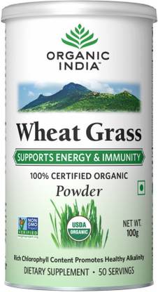 ORGANIC INDIA Wheat Grass Powder 2