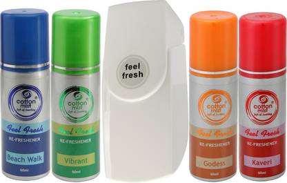 Cotton Mist Beach-Walk, Vibrant, Godess, Kaveri Spray CM_BEACH-WALK_VIBRANT_GODESS_KAVERI_60ml