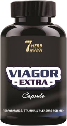 7Herbmaya Viagor Extra Men Capsule for Better Performance Stamina & More Pleasure