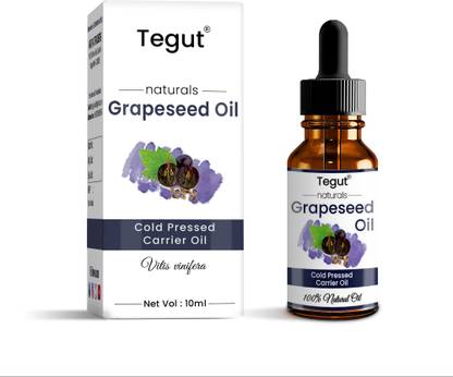 Tegut Best Grapeseed Oil for Skincare and Acne, (10 ml) (Pack of 1)