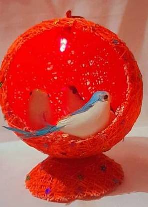 Safeheed Birder Safest Organic Nest Unique Design Bird House (Multi Color) Bird House