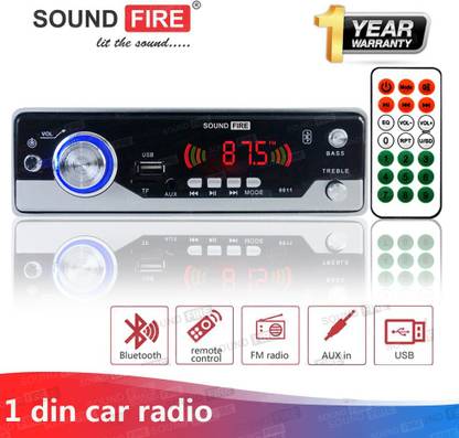 SOUND FIRE BLUETOOTH/USB/SD/AUX/FM/MP3 Car Stereo