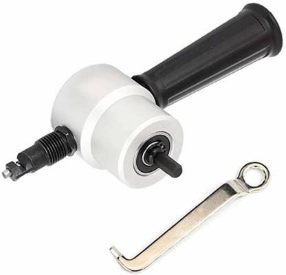 KAVYA TOOLS POWER Double-Headed Sheet Metal Nibbler Electric Sheet Metal Cutter Nibbler Attachment For Drill Punch Nipper