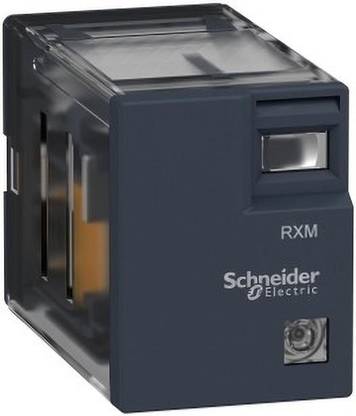 RXM Schneider 14 Pin Miniture Relay - 4 C/O - 24 V AC - 3 A Model No-RXM4LB2B7 Plug Pin