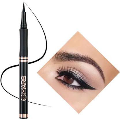 MARS Liquid Eyeliner Pen Matte Black, 1.5ml (EL02) 1.6 ml