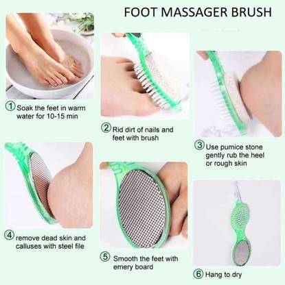 Mobon 4 in foot scrubber
