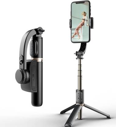 Wifton Q08 gimbal adjustable tripod fast charging and Selfie stick-XII Single Gimbal for Mobile, Camera