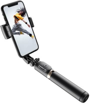 Wifton Gimbal Stabilizer for Mobile with Extendable Bluetooth Selfie Stick & Tripod-IX Single Gimbal for Mobile, Camera