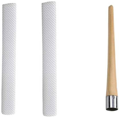 VDs Fish Scale Cricket Bat Grip Pack Of 2 And 1 Wooden Cone