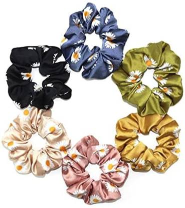 Shivoo Printed scrunchies Rubber Band